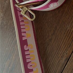 Louis Vuitton guitar strap